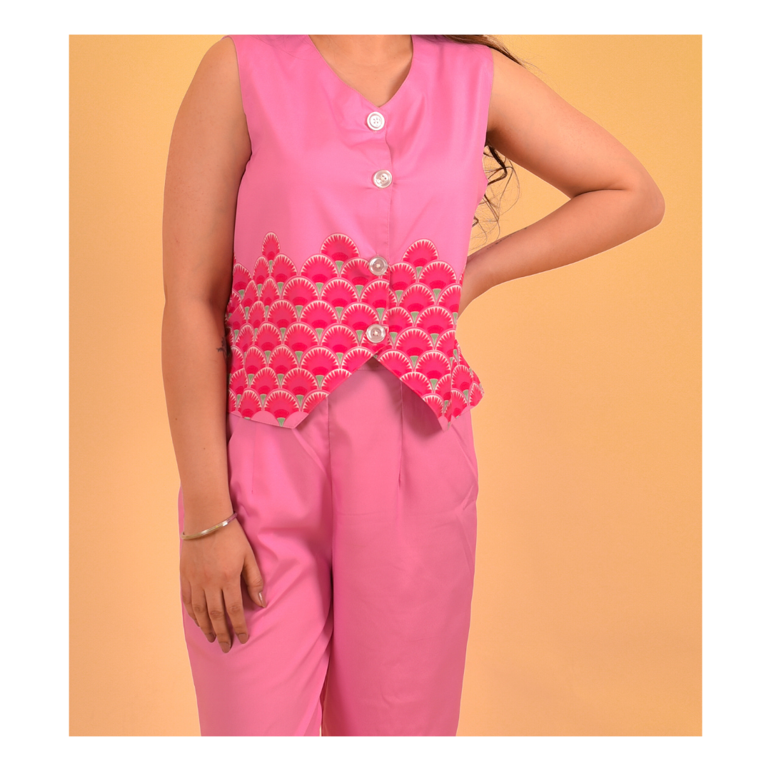 Inayat Baby Pink Co-ord Set